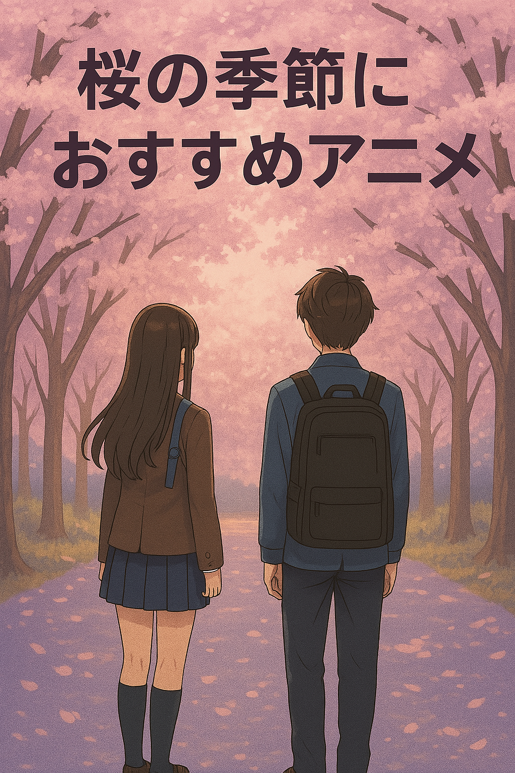 桜が咲く季節に見たくなるアニメまとめ